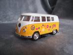 Welly Volkswagen microbus 1962 T1 Hippie Flower Power VW Bus, Ophalen of Verzenden, Zo goed als nieuw, Bus of Vrachtwagen