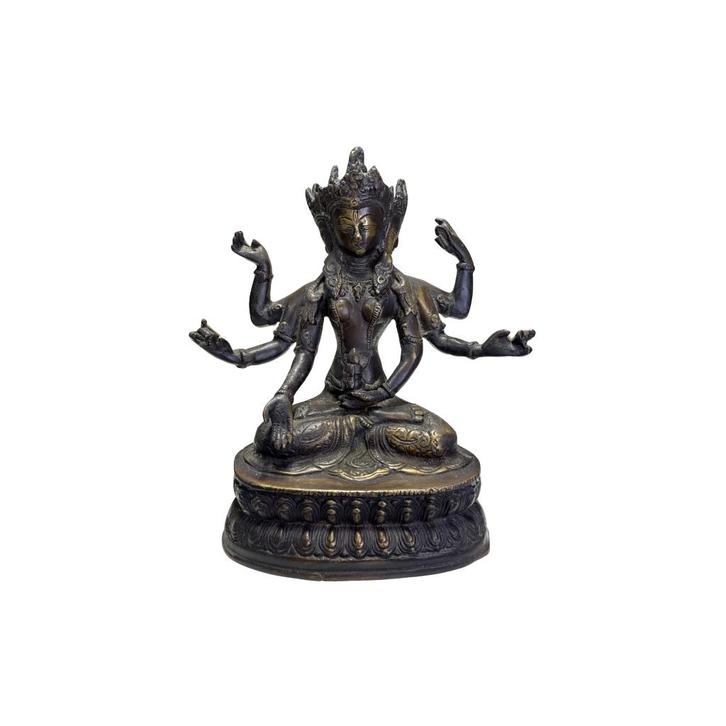 Oude Uṣṇīṣavijayā (langlevensgodin), Huis en Inrichting, Woonaccessoires | Boeddhabeelden, Gebruikt, Ophalen of Verzenden