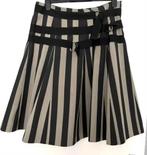 Erny van Reijmersdal gestreepte rok maat 44[v], Kleding | Dames, Rokken, Zwart, Maat 42/44 (L), Ophalen of Verzenden, Zo goed als nieuw