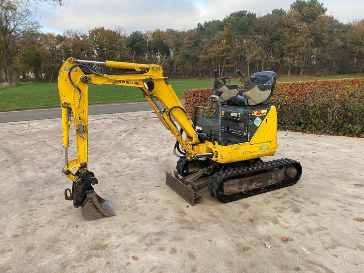 New holland e9sr 2008 minigraver cw05, Zakelijke goederen, Machines en Bouw | Kranen en Graafmachines, Graafmachine
