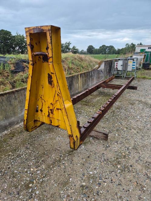 Haakarm Slede Containerslede onderbouw frame +haak Container, Doe-het-zelf en Verbouw, Gereedschap | Machine-onderdelen en Toebehoren