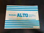 Suzuki Alto Handleiding - Origineel, Auto diversen, Handleidingen en Instructieboekjes, Ophalen of Verzenden