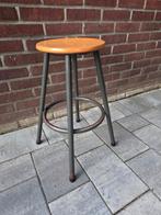 Industriële Vintage retro kruk, plantentafel Gispen, Ophalen