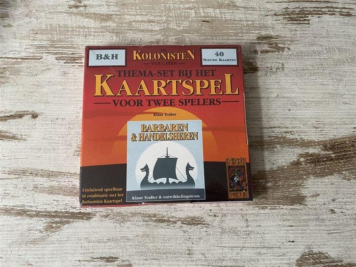 Kolonisten barbaren & handelsheren nieuw in seal [s586], Hobby en Vrije tijd, Gezelschapsspellen | Bordspellen, Zo goed als nieuw
