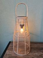 Staande Lamp / boho / Ibiza / bamboe /rotan, Huis en Inrichting, Lampen | Vloerlampen, Ophalen, Zo goed als nieuw, Hout, Ibiza look