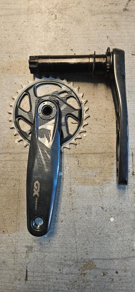 GX DUB WIDE 165 crankset, Fietsen en Brommers, Ophalen of Verzenden, Nieuw, Crankstel of Pedalen, Sram