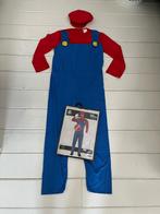 NIEUW: Mario verkleedpak, Kleding | Heren, Carnavalskleding en Feestkleding, Maat 48/50 (M), Nieuw, Ophalen of Verzenden, Overige thema's