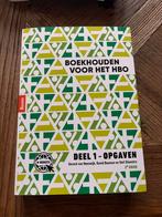 Boekhouden HBO Deel 1 Opgaven 2e druk, Ophalen of Verzenden, Beta, Zo goed als nieuw, HBO