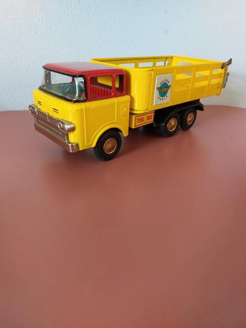 Golden Eagle Truck SAN MARUSAN TOYS JAPAN. 50/60er jaren., Antiek en Kunst, Antiek | Speelgoed, Ophalen of Verzenden