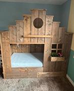 Kasteelbed/Stapelbed/Hoogslaper, 85 tot 100 cm, Gebruikt, Hoogslaper of Stapelbed, Ophalen of Verzenden