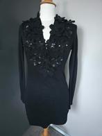Rinascimento feestelijke zwarte trui S/M, Kleding | Dames, Jurken, Ophalen of Verzenden, Zo goed als nieuw, Maat 38/40 (M), Zwart