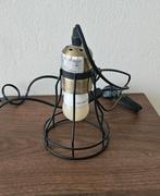 Zwarte industriële klemlamp, Ophalen of Verzenden, Zo goed als nieuw, Minder dan 50 cm