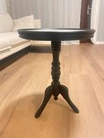 Vintage marmeren tafeltje, zwart frame, Antiek en Kunst, Antiek | Meubels | Tafels, Ophalen