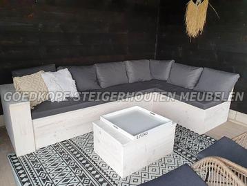 Tuinbank hout Tuinbank lounge Hoekbank Loungebank beschikbaar voor biedingen