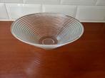 glazen schaal (afm 24 x 9 cm), Ophalen, Schaal, Rond, Glas
