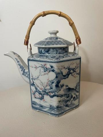 Theepot Japanse tekening - €10 beschikbaar voor biedingen
