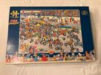 Jumbo Jan van Haasteren - Motorrace - 1000 st puzzel!, Ophalen of Verzenden, 500 t/m 1500 stukjes, Gebruikt, Legpuzzel