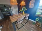 Eettafel 180cm - 90 cm, Huis en Inrichting, Tafels | Eettafels, Ophalen, 50 tot 100 cm, Zo goed als nieuw, Vijf personen of meer