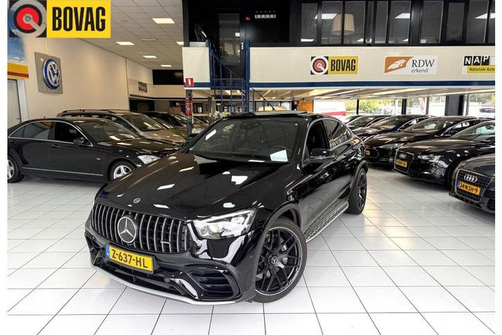 Mercedes-Benz GLC AMG 63 4M+ Pr.Pl Incl BTW (bj 2019), Auto's, Mercedes-Benz, Bedrijf, Te koop, GLC, 360° camera, ABS, Adaptive Cruise Control