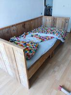 Bedbank van steigerhout 200x90, Huis en Inrichting, Slaapkamer | Bedden, Ophalen, 90 cm, Eenpersoons, Steigerhout