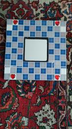 Mozaïek spiegel, Minder dan 50 cm, Vierkant, Ophalen of Verzenden, Zo goed als nieuw