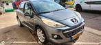 Peugeot 207 1.6 THP 16V Turbo 5DRS 2010 Grijs, Auto's, Voorwielaandrijving, 65 €/maand, Zwart, Elektrische ramen