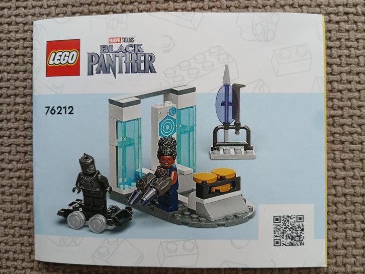 Lego 76212 Marvel Black Panter Shuri's lab, Kinderen en Baby's, Speelgoed | Duplo en Lego, Zo goed als nieuw, Lego, Complete set