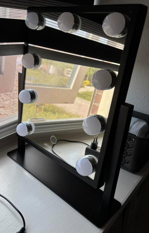 Bright Beauty Vanity Make-up Spiegel, Huis en Inrichting, Woonaccessoires | Spiegels, Zo goed als nieuw, Minder dan 50 cm, Minder dan 100 cm