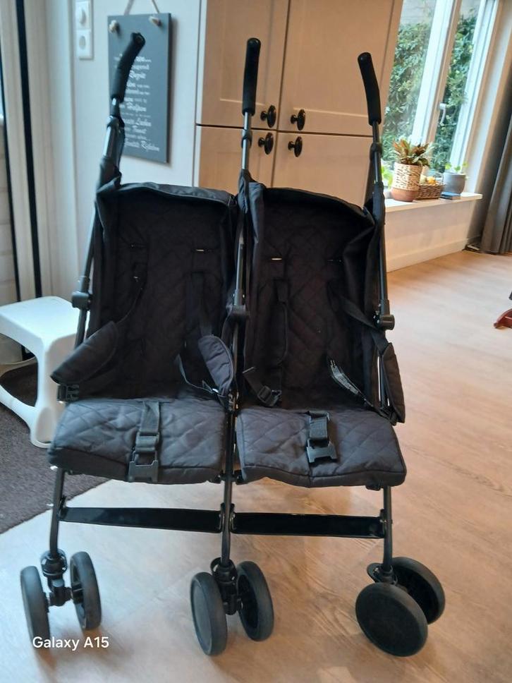 Tweelingbuggy - Zo Goed Als Nieuw!, Kinderen en Baby's, Kinderwagens en Combinaties, Zo goed als nieuw, Kinderwagen, Overige merken