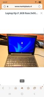 Hp Laptop i7 Processor Windows 11 64bit, Computers en Software, Windows Laptops, Gebruikt, 2 tot 3 Ghz, 15 inch, 8 GB