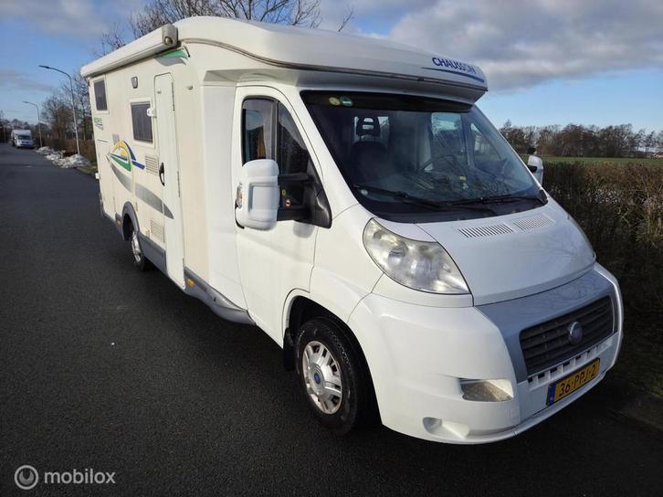 Chausson Welcome 95 enkele bedden ☆158PK EURO4, SOLAR☆, Caravans en Kamperen, Campers, Bedrijf, Half-integraal, Chausson, Diesel