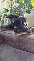 Dr. Martens Lak Boots - Maat 38,5 origineel, Ophalen of Verzenden, Gedragen, Zwart, Lage of Enkellaarzen