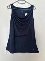 Nieuw met kaartje: leuke top Tom Tailor M blauw, Maat 38/40 (M), Nieuw, Tom Tailor, Zonder mouw