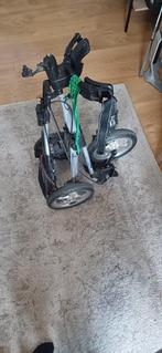 Golftrolley drie wielen, Ophalen, Gebruikt, Golfkar, Overige merken