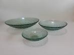 Vintage Pavel Pánek (Sklo Union) schalen set, Schaal, Rond, Ophalen of Verzenden, Glas