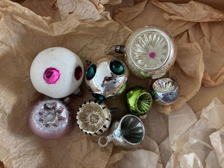 KERSTOPRUIMING set diverse deukballen  8 stuks, Diversen, Kerst, Ophalen of Verzenden