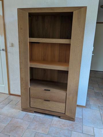 Eiken Boekenkast met Laden beschikbaar voor biedingen