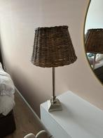 Rotan lamp, Huis en Inrichting, Lampen | Tafellampen, Gebruikt, Landelijk, Metaal, 50 tot 75 cm