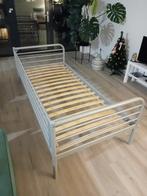 Tromsö bed (90x200) + Luröy lattenbodem (bed w/ planks), Ophalen, 90 cm, Eenpersoons, Zo goed als nieuw