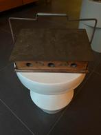 Antieke koperen stoof met brander, Ophalen of Verzenden