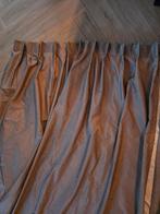 2 x verduisterende gevoerde zware gordijnen 263h x 450 breed, Overige kleuren, 200 cm of meer, Sjiek, Ophalen of Verzenden