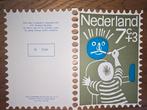 kinderbedankkaart, Postzegels en Munten, Ophalen of Verzenden, Gestempeld