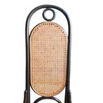 4 originele Thonet stoelen "Long John" met mooi vlechtwerk, Gebruikt, Bruin, Klassiek, Vier