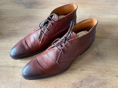 ZGAN herenschoenen maat 44 Humberto, Kleding | Heren, Schoenen, Zo goed als nieuw, Veterschoenen, Bruin, Ophalen of Verzenden