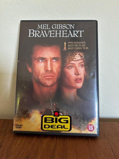 Braveheart DVD - Epische Film met Mel Gibson - Goede Staat, Cd's en Dvd's, Dvd's | Avontuur, Zo goed als nieuw, Vanaf 16 jaar