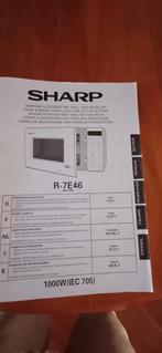 sharp combi magnetron, met 2 roosters., Ophalen of Verzenden, Gebruikt, Vrijstaand, 45 tot 60 cm