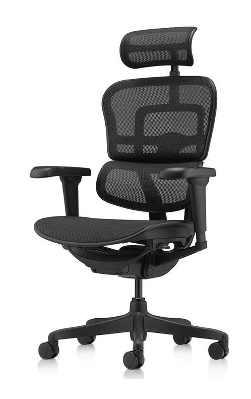 NIEUW ERGOHUMAN Ergonomische Bureaustoel Ultra Black !, Huis en Inrichting, Bureaustoelen, Nieuw, Bureaustoel, Zwart, Ergonomisch