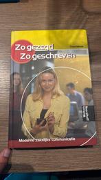 Theorieboek zo gezegd zo geschreven, Ophalen of Verzenden, Zo goed als nieuw, Overige niveaus, Nederlands