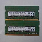 SKhynix 8Gb DDR4. 2x4Gb., Computers en Software, RAM geheugen, DDR4, 8 GB, Ophalen of Verzenden, Zo goed als nieuw