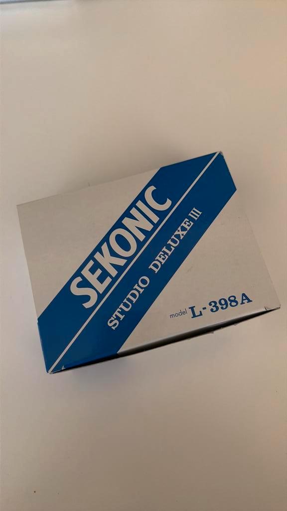 Sekonic L-398 A Studio de luxe III - Nieuwstaat!, Audio, Tv en Foto, Fotografie | Fotostudio en Toebehoren, Zo goed als nieuw